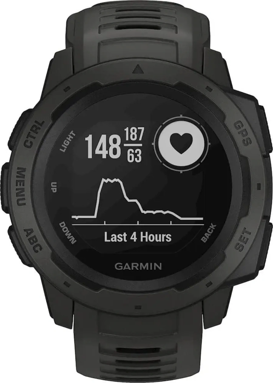 Смарт-часы Garmin Instinct Graphite (010-02064-00)