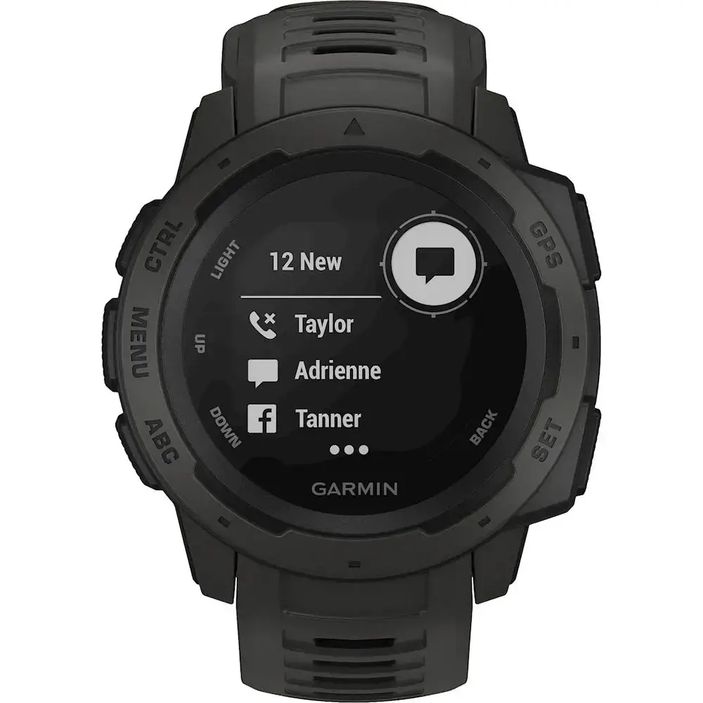 Смарт-годинник Garmin Instinct Graphite (010-02064-00)