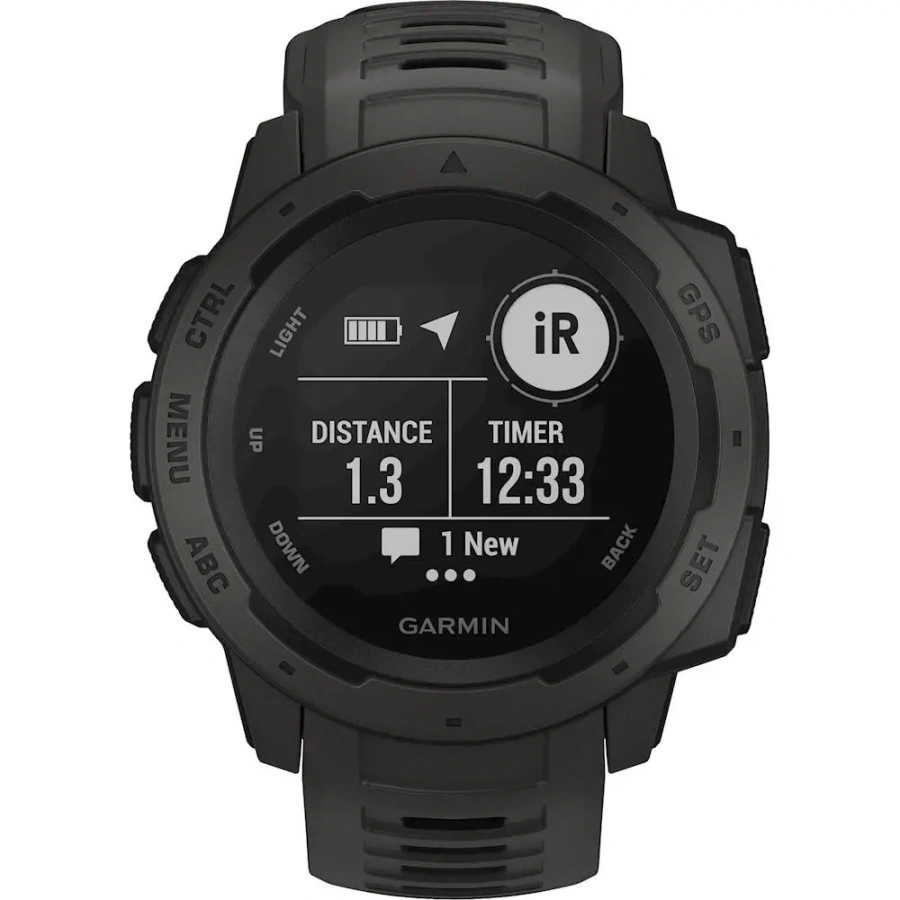 Смарт-часы Garmin Instinct Graphite (010-02064-00)
