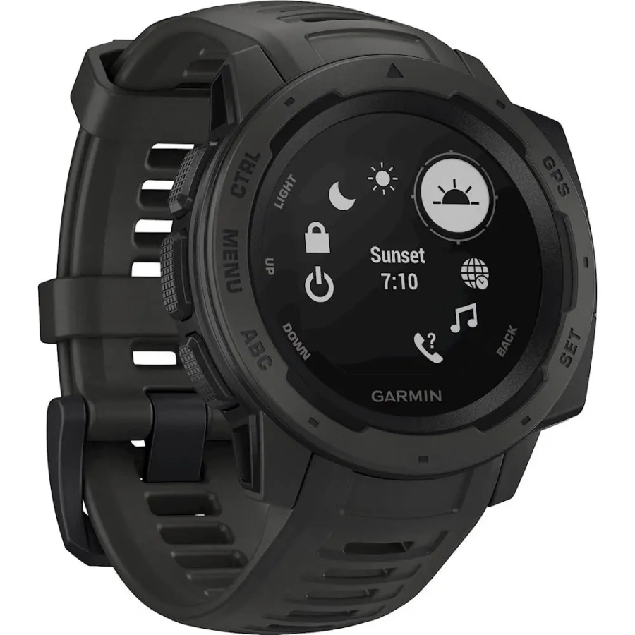 Смарт-часы Garmin Instinct Graphite (010-02064-00)