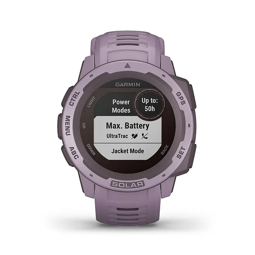 Смарт-часы Garmin Instinct Solar Orchid (010-02293-02)