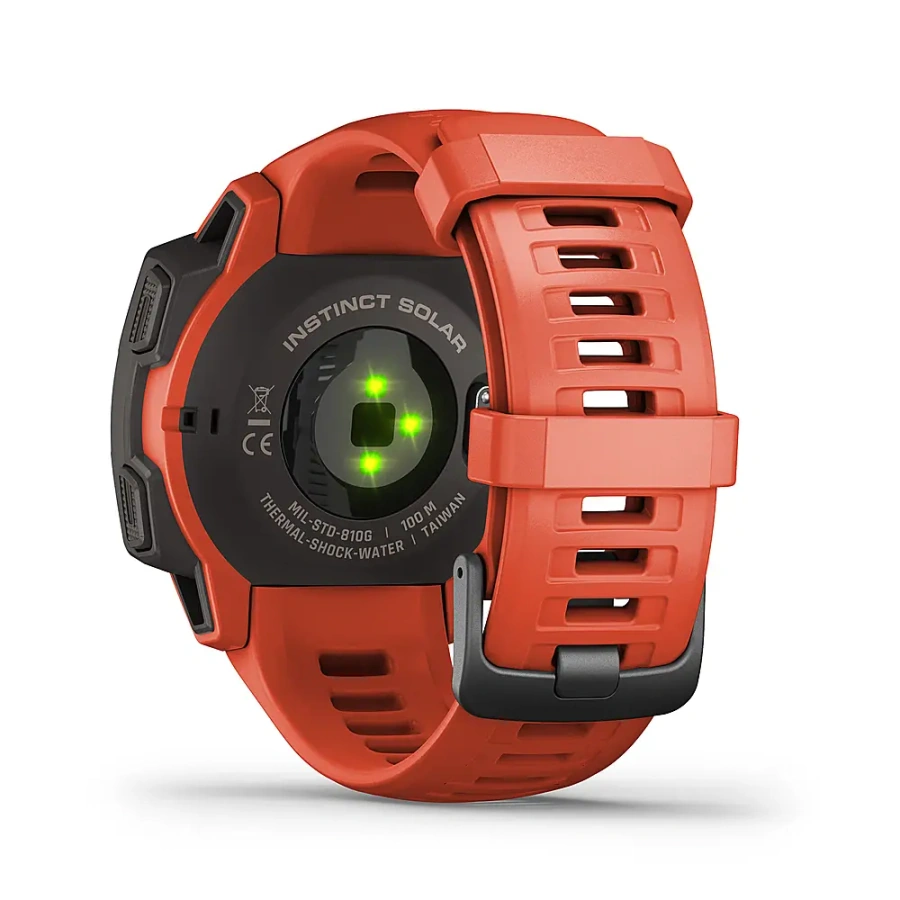 Смарт-часы Garmin Instinct Solar Flame Red (010-02293-20)