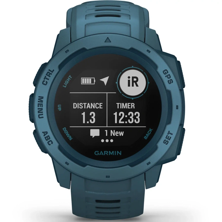 Смарт-годинник Garmin Instinct Lakeside Blue (010-02064-04)