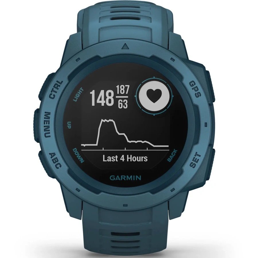Смарт-годинник Garmin Instinct Lakeside Blue (010-02064-04)