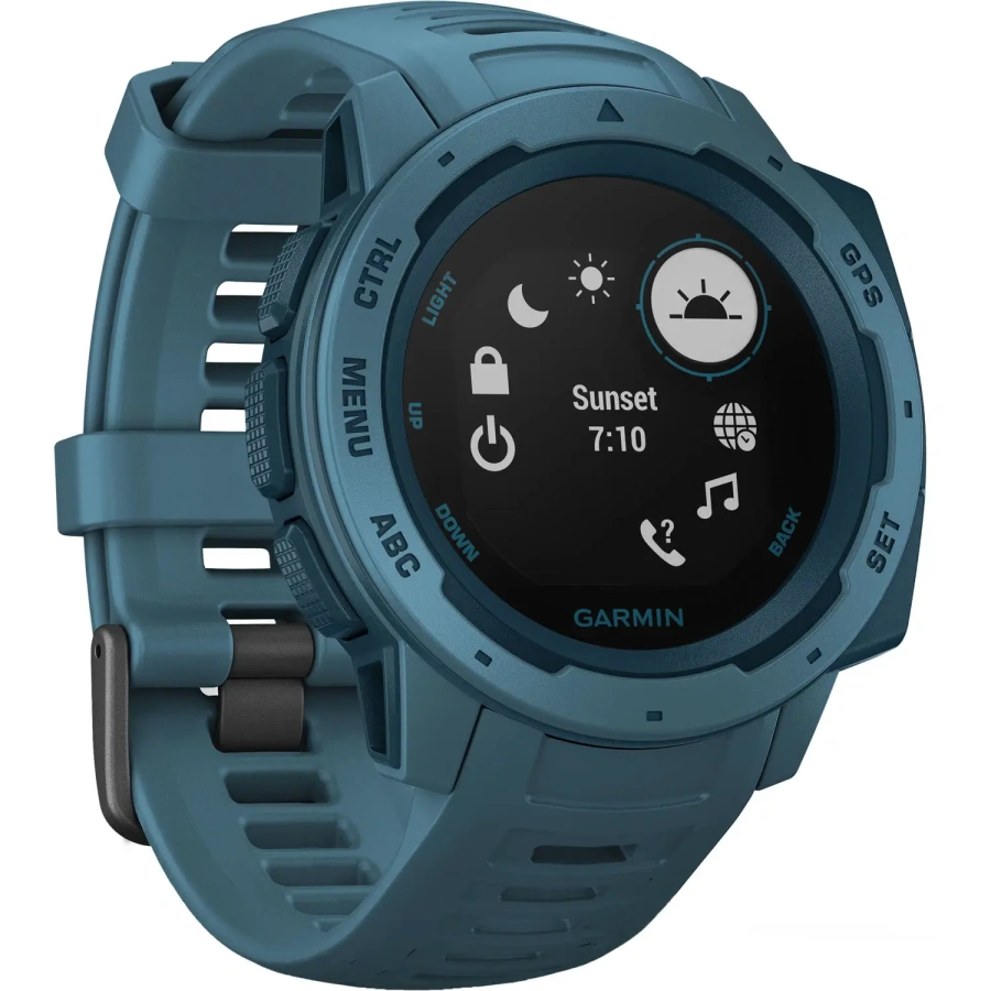 Смарт-годинник Garmin Instinct Lakeside Blue (010-02064-04)