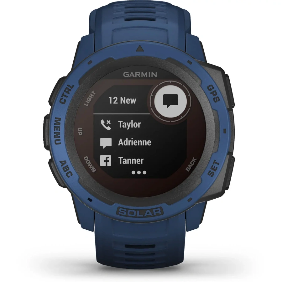 Смарт-годинник Garmin Instinct Solar Tidal Blue (010-02293-01)