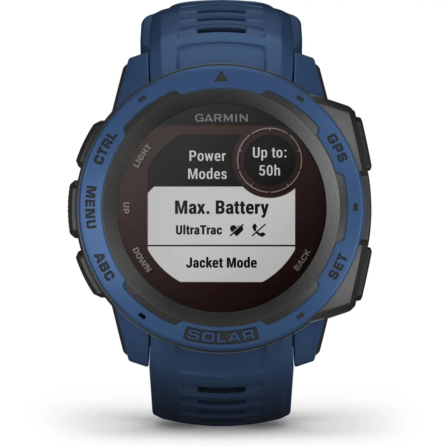 Смарт-годинник Garmin Instinct Solar Tidal Blue (010-02293-01)