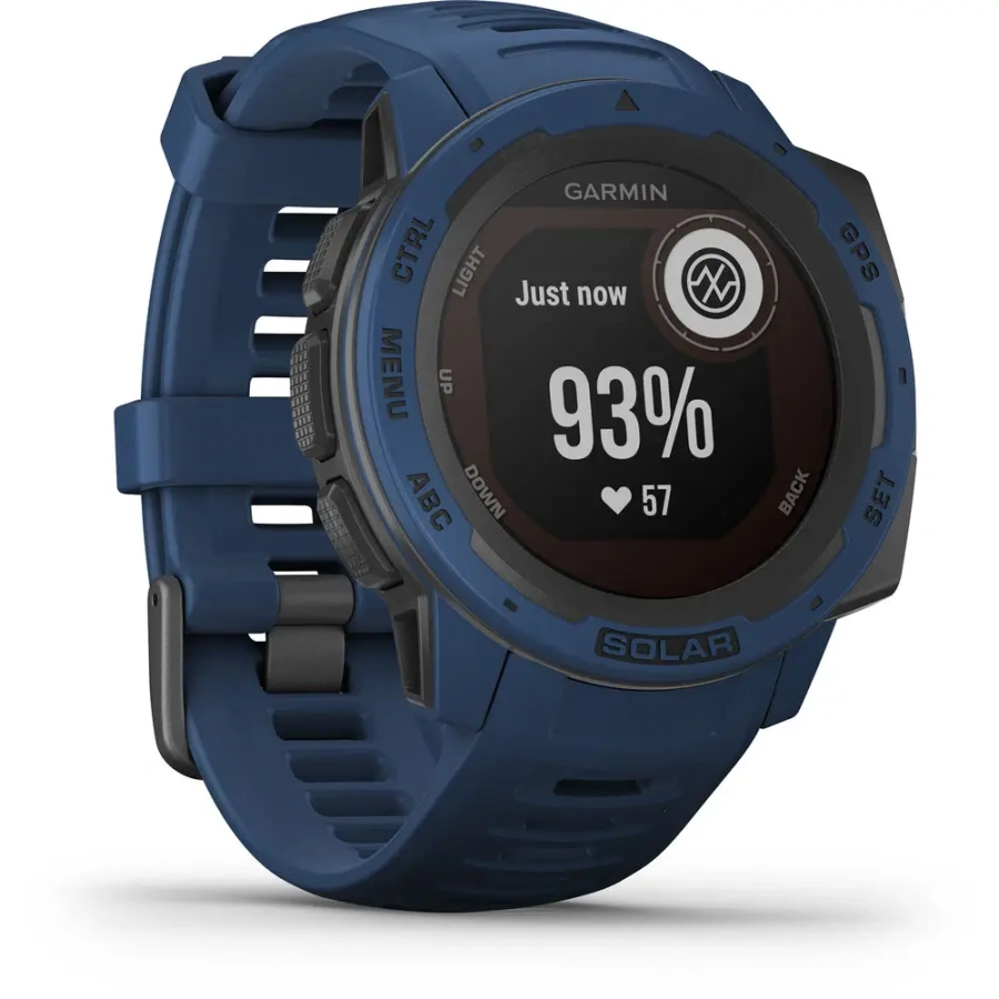 Смарт-годинник Garmin Instinct Solar Tidal Blue (010-02293-01)