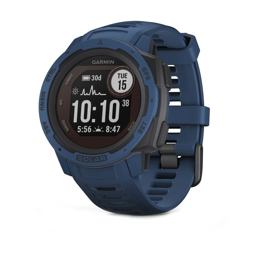 Смарт-годинник Garmin Instinct Solar Tidal Blue (010-02293-01)