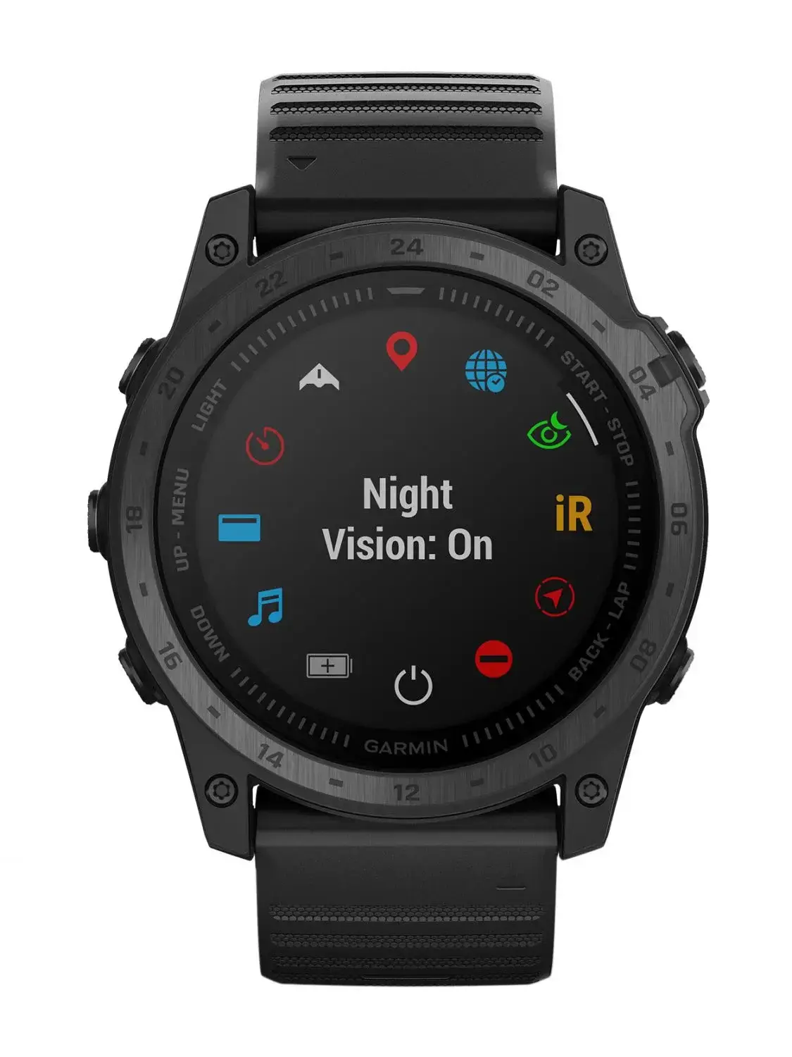 Смарт-часы Garmin Tactix 7 – Standard Edition Premium Tactical GPS Watch with Silicone Band (010-02704-00/01)