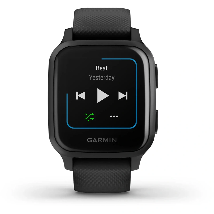 Смарт-годинник Garmin Venu Sq Music Edition Black/Slate (010-02426-10)