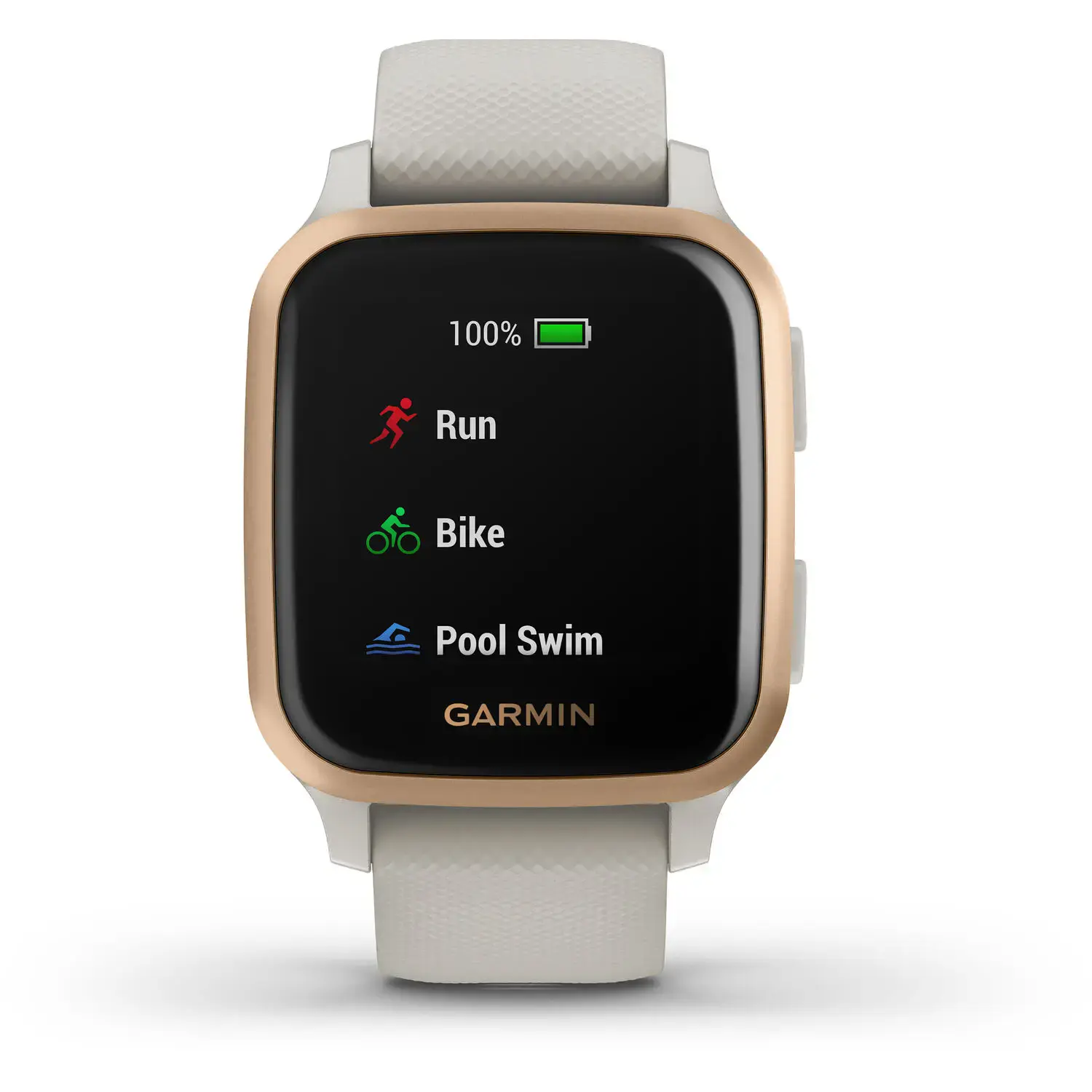 Смарт-часы Garmin Venu Sq Music Edition Light Sand/Rose Gold (010-02426-11)