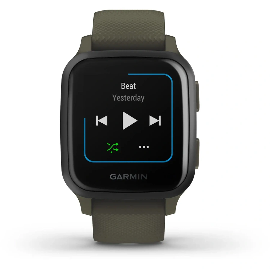 Смарт-годинник Garmin Venu Sq Music Edition Moss/Slate (010-02426-13)