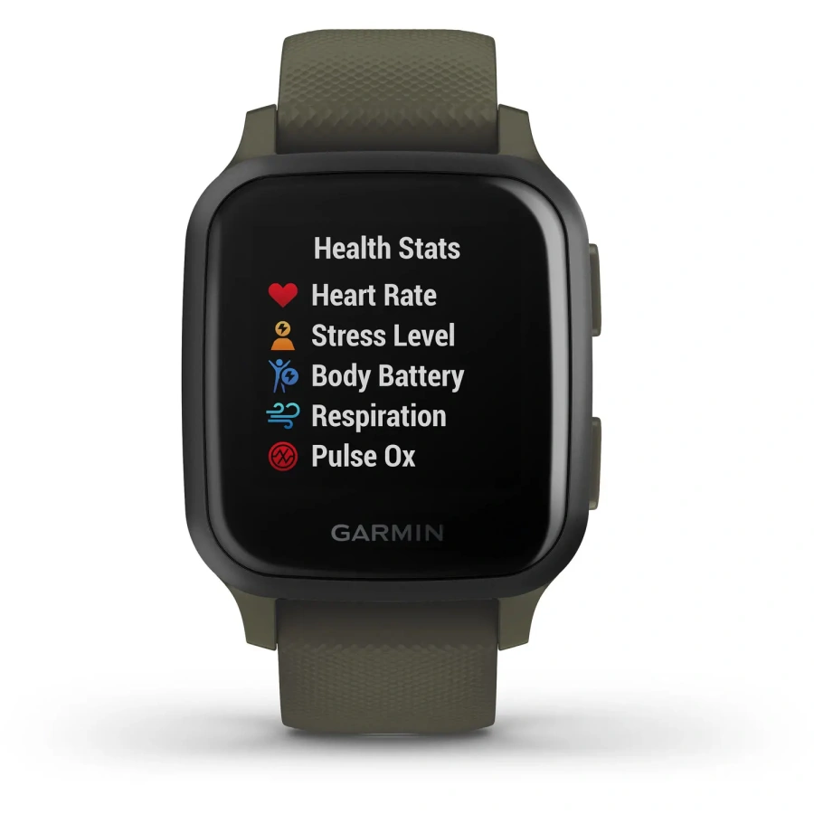 Смарт-годинник Garmin Venu Sq Music Edition Moss/Slate (010-02426-13)