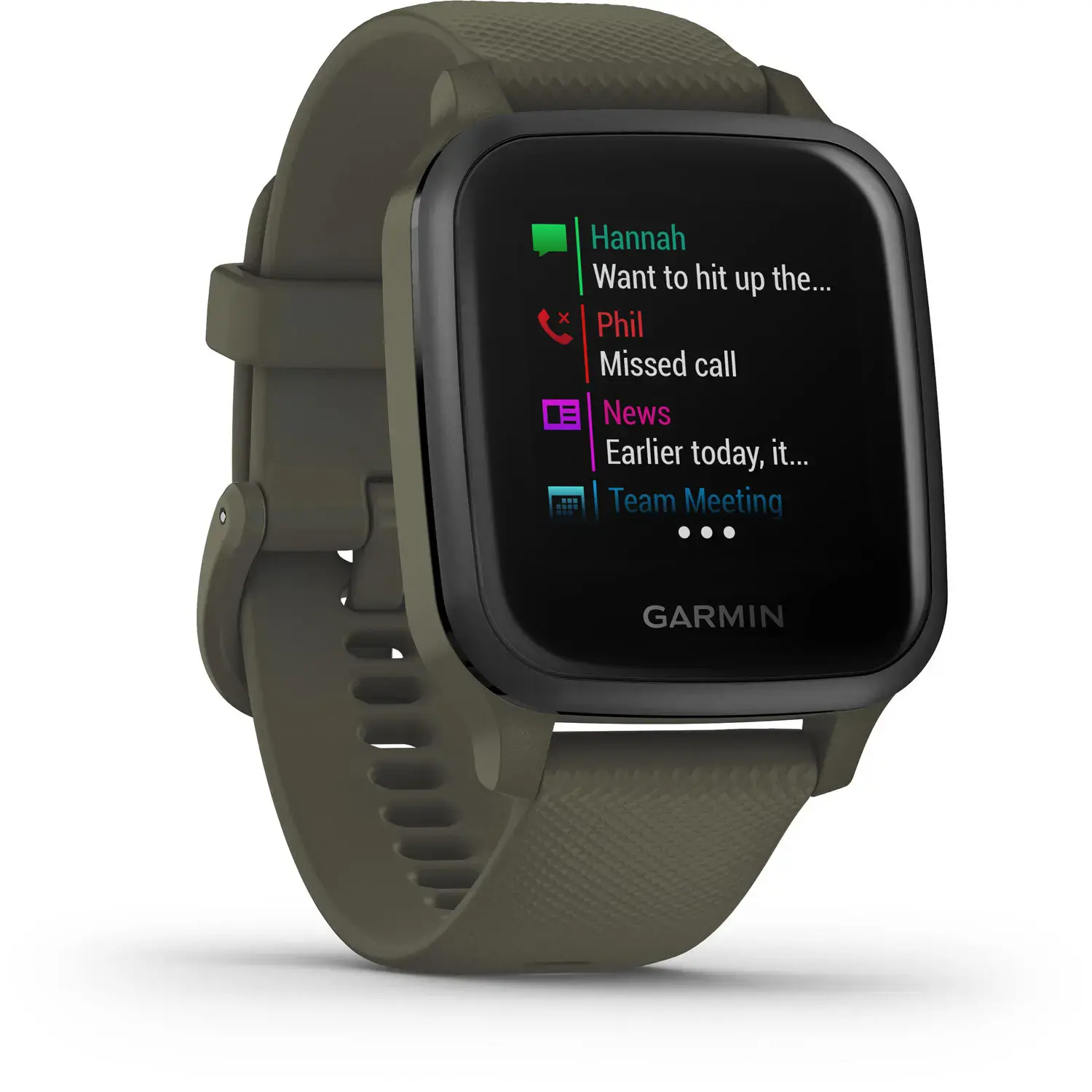 Смарт-часы Garmin Venu Sq Music Edition Moss/Slate (010-02426-13)