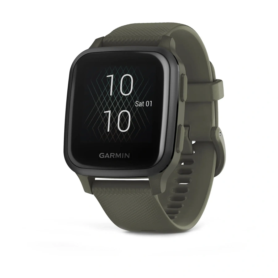 Смарт-годинник Garmin Venu Sq Music Edition Moss/Slate (010-02426-13)