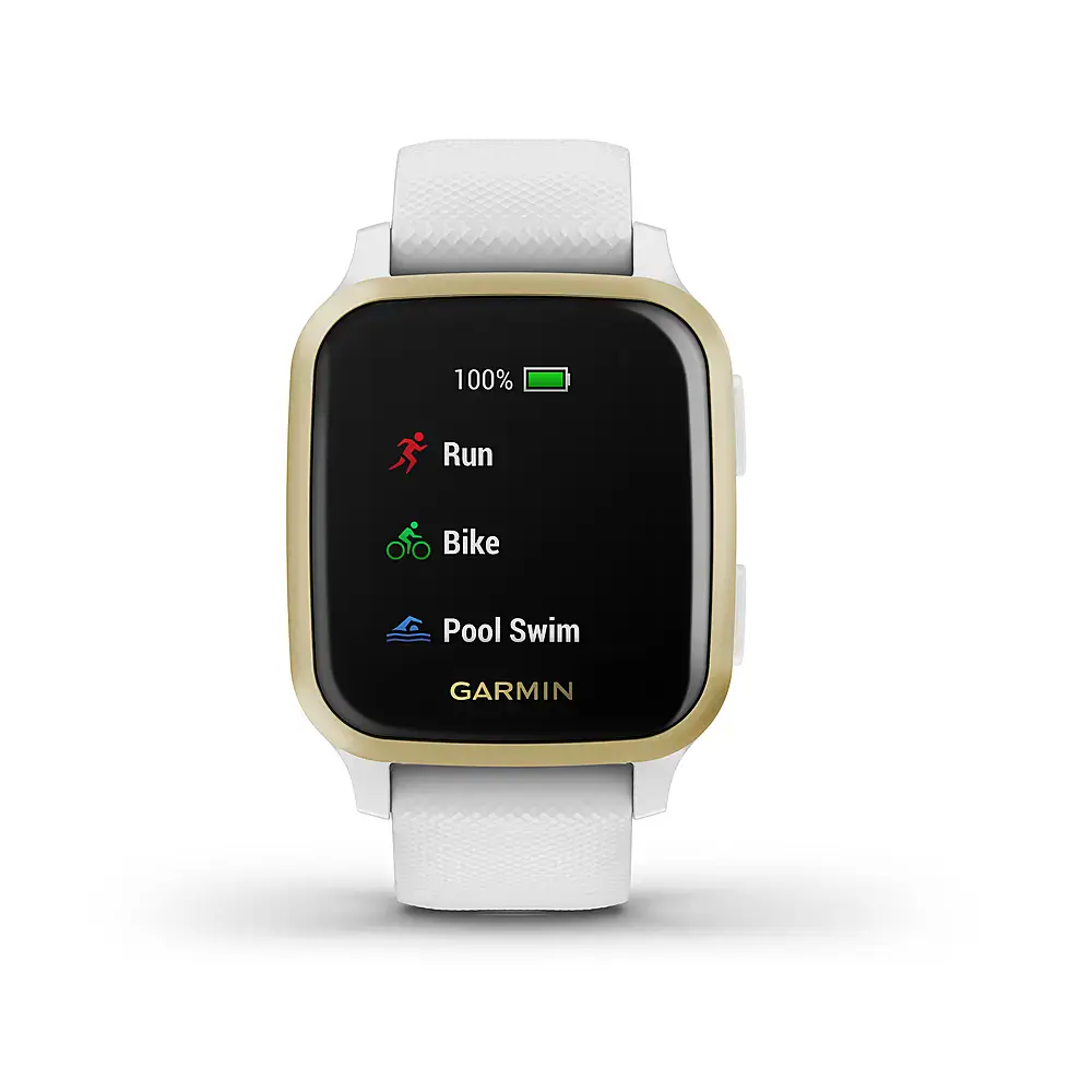 Смарт-часы Garmin Venu Sq White/Light Gold (010-02427-11)