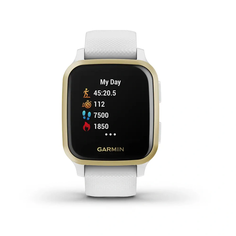 Смарт-годинник Garmin Venu Sq White/Light Gold (010-02427-11)