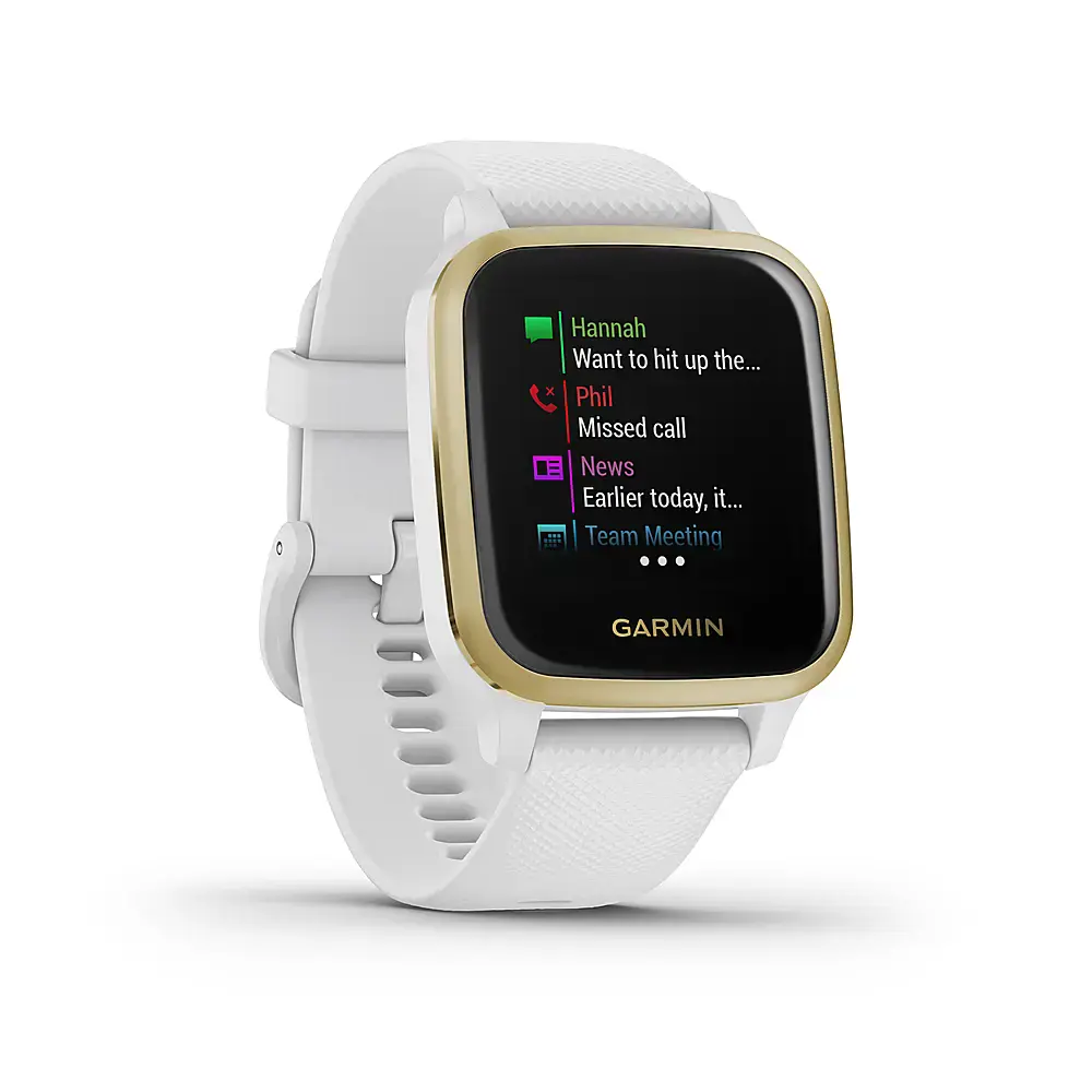 Смарт-часы Garmin Venu Sq White/Light Gold (010-02427-11)