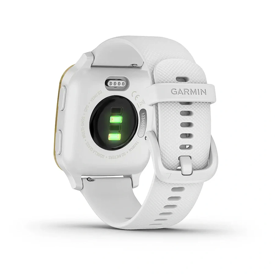 Смарт-годинник Garmin Venu Sq White/Light Gold (010-02427-11)