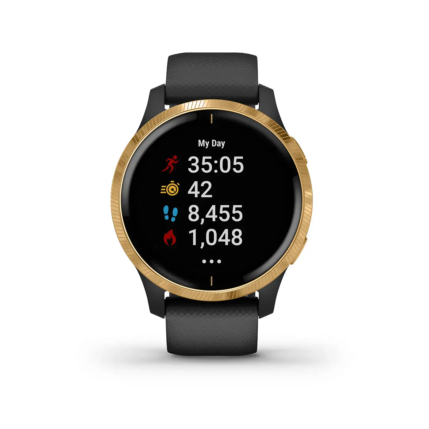 Смарт-часы Garmin Venu Black/Gold (010-02173-33)