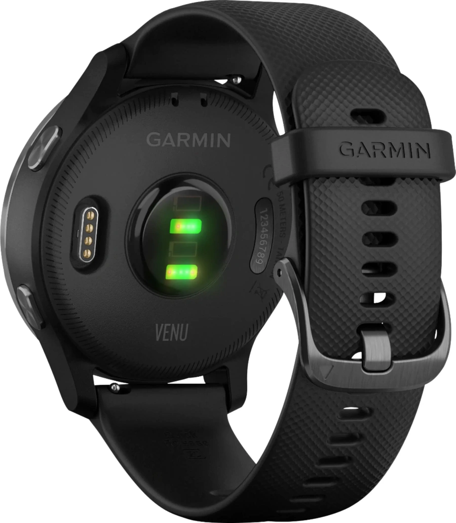 Смарт-годинник Garmin Venu Black/Slate (010-02173-13)