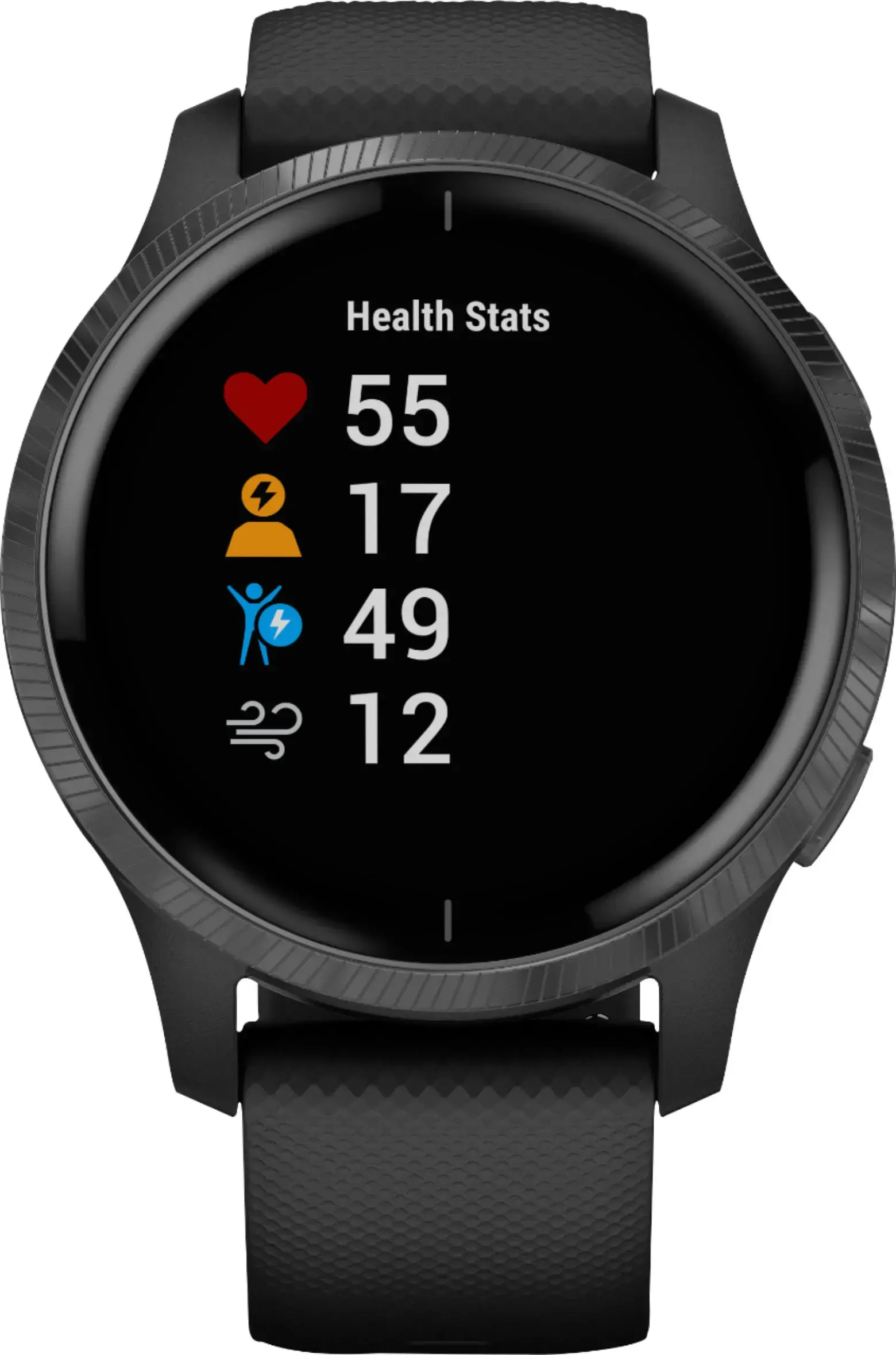 Смарт-годинник Garmin Venu Black/Slate (010-02173-13)