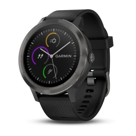 Смарт-часы Garmin Vivoactive 3 Black with Slate Hardware (010-01769-12)