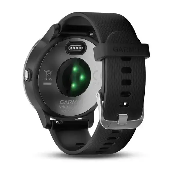 Смарт-часы Garmin Vivoactive 3 Black with Stainless (010-01769-01)