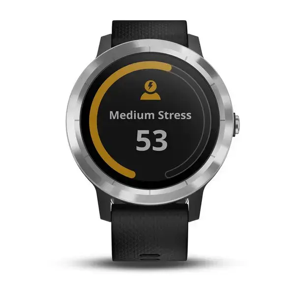 Смарт-часы Garmin Vivoactive 3 Black with Stainless (010-01769-01)