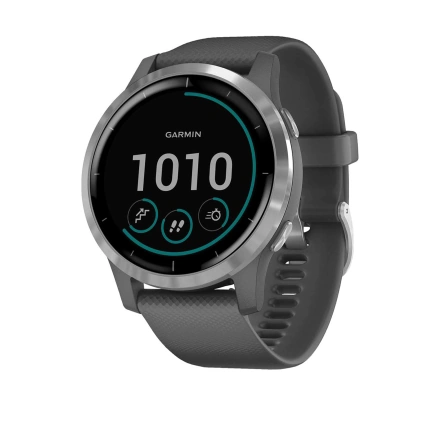 Смарт-часы Garmin Vivoactive 4 Shadow Gray/Silver (010-02174-03)