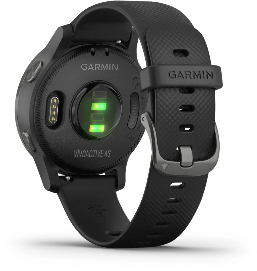 Смарт-годинник Garmin Vivoactive 4S Black/Slate (010-02172-13/010-02172-11)