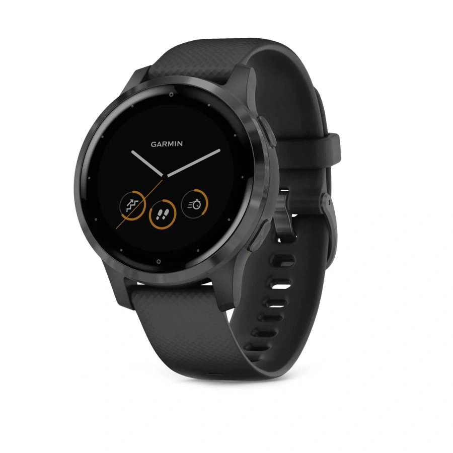Смарт-годинник Garmin Vivoactive 4S Black/Slate (010-02172-13/010-02172-11)