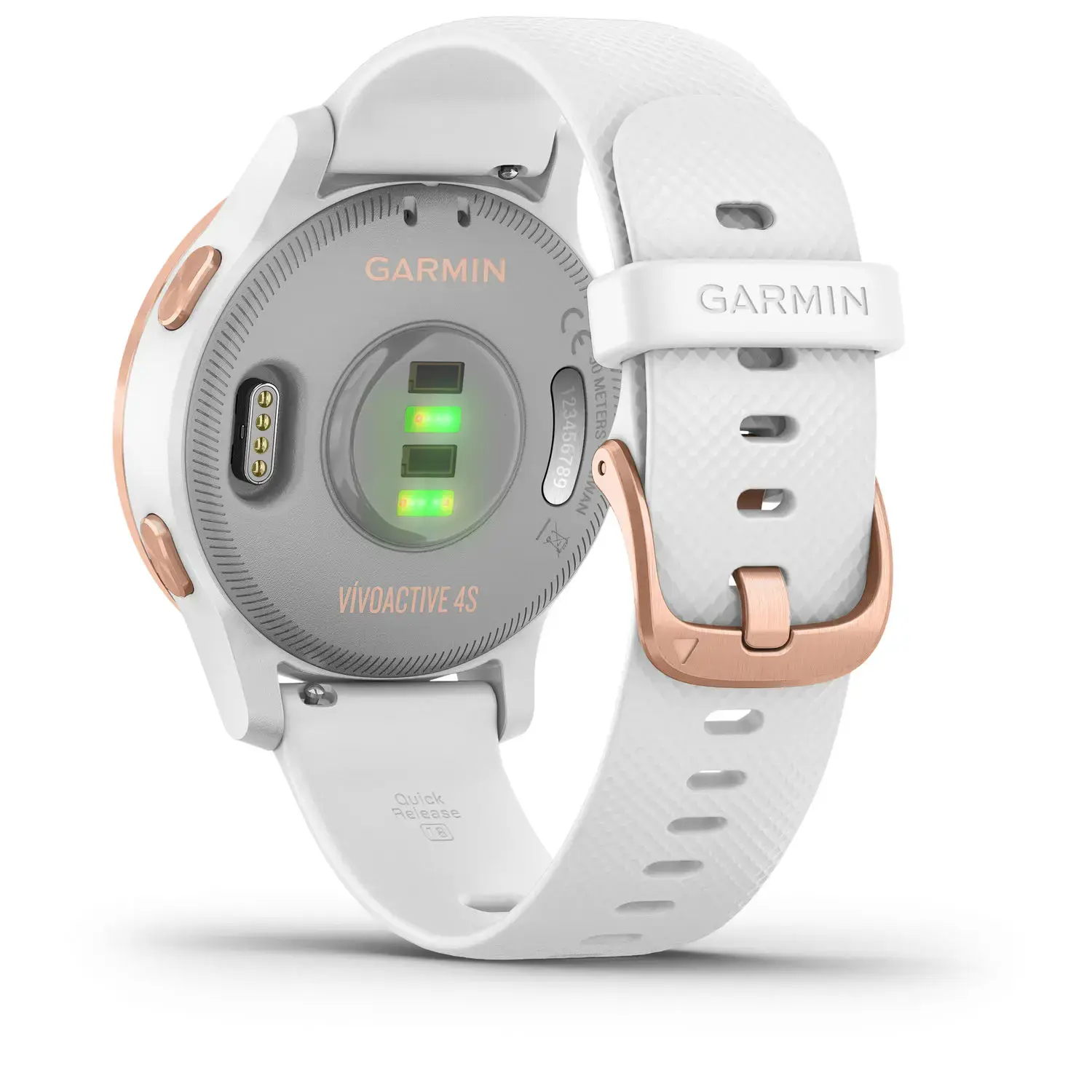 Смарт-годинник Garmin Vivoactive 4S White/Rose Gold (010-02172-23)