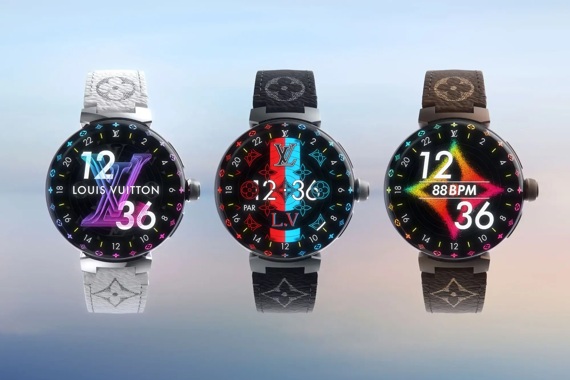 Смарт-часы Louis Vuitton Tambour Horizon Light Up (QBB186)