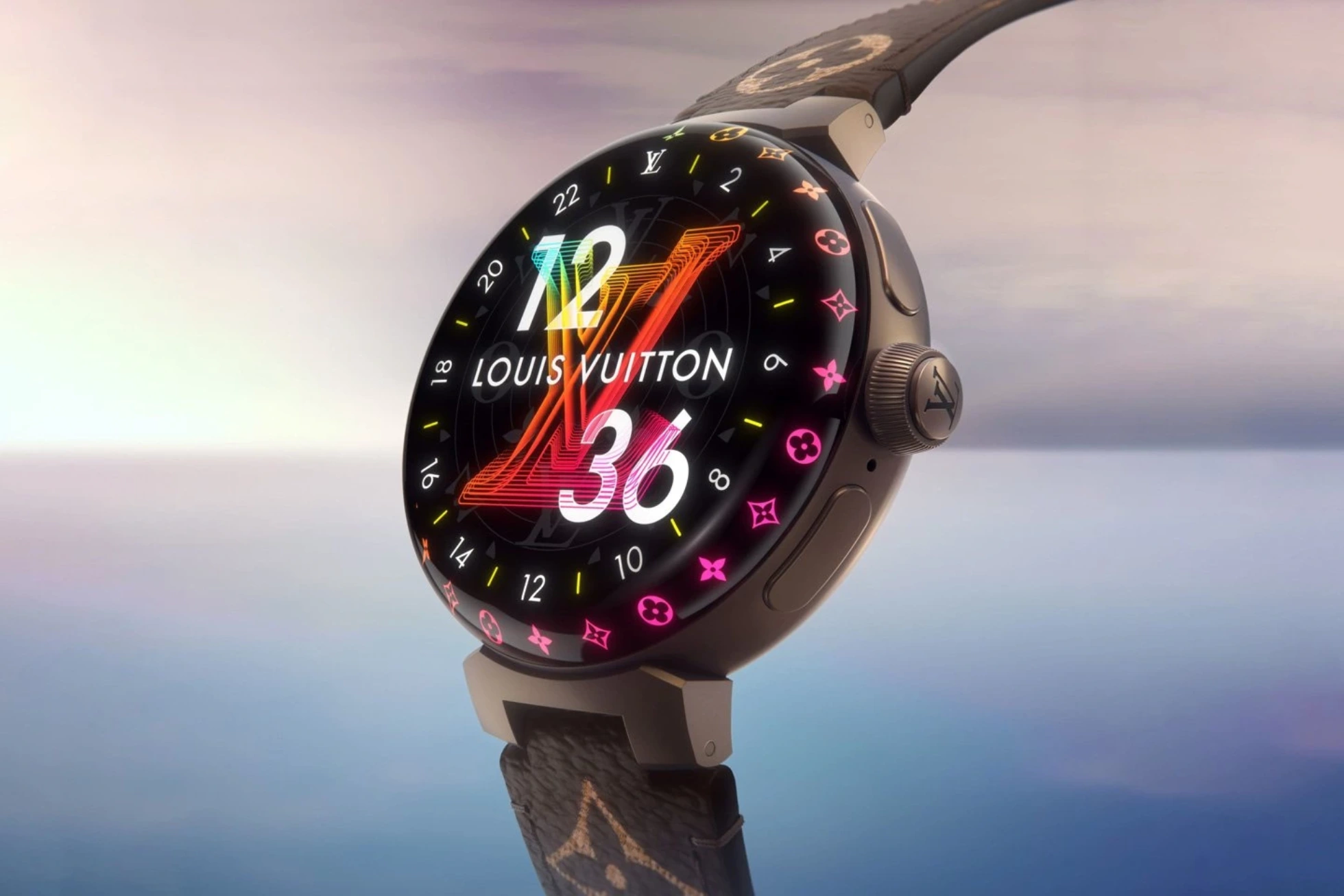 Louis vuitton watch tambour horizon on sale