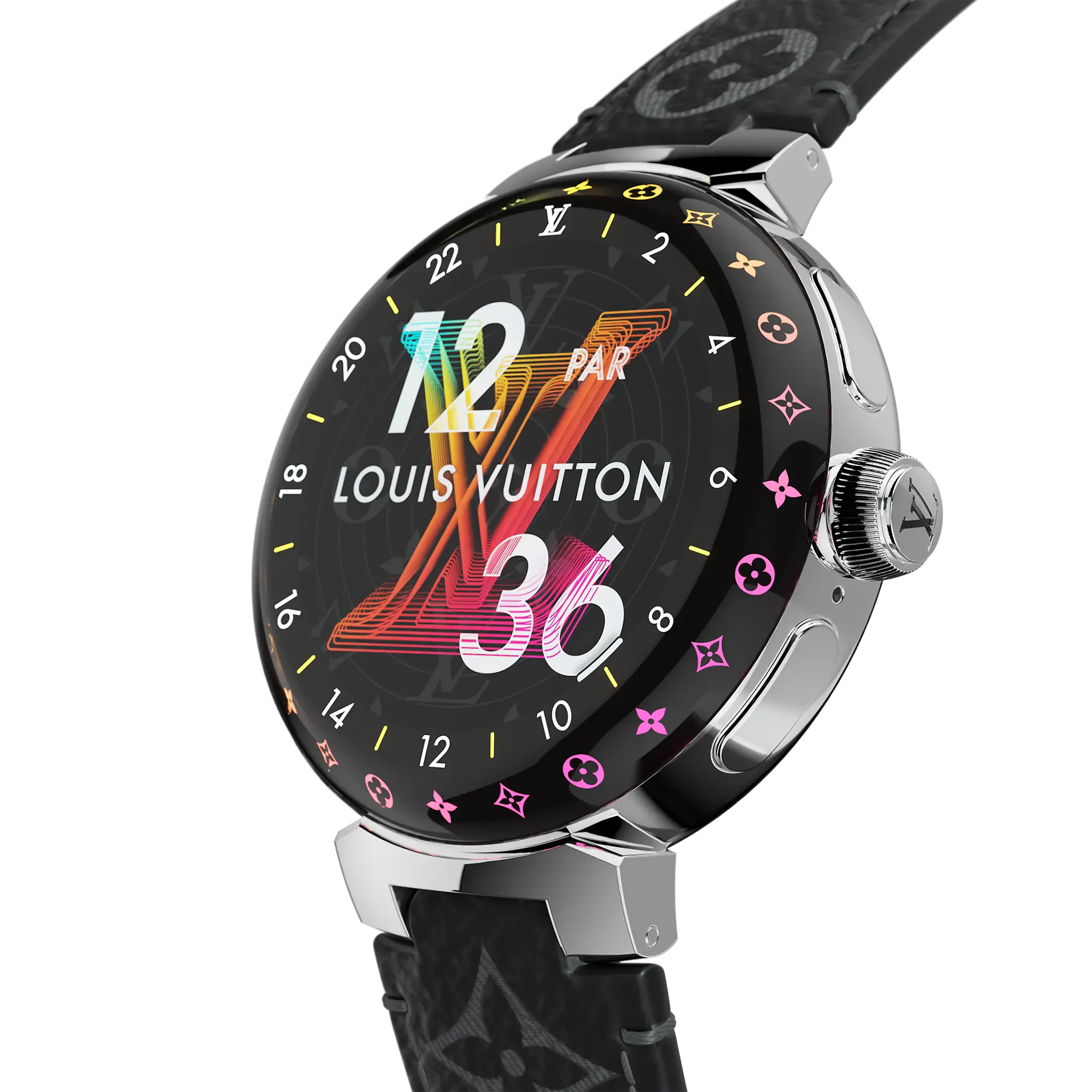 Смарт-годинник Louis Vuitton Tambour Horizon Light Up (QBB183)