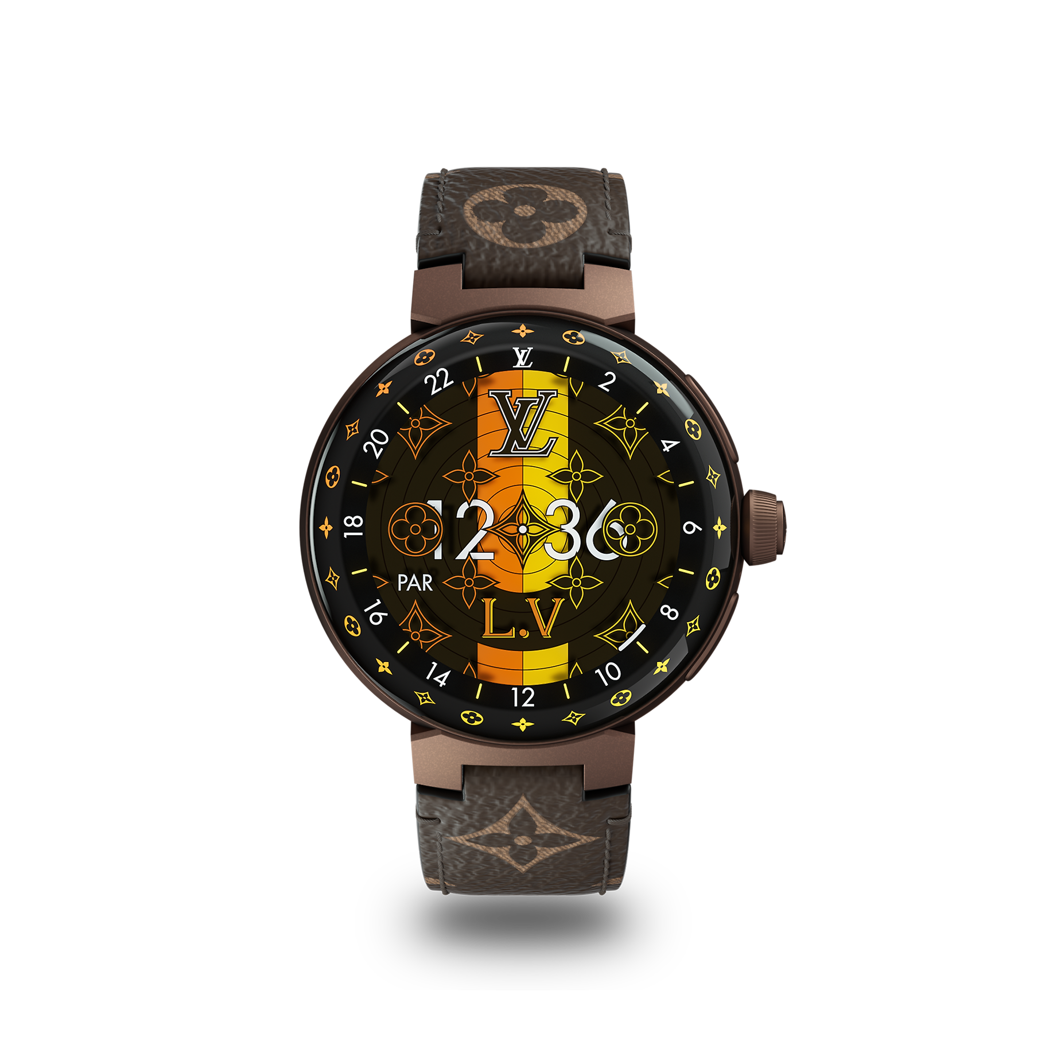 Смарт-часы Louis Vuitton Tambour Horizon Light Up (QBB186)
