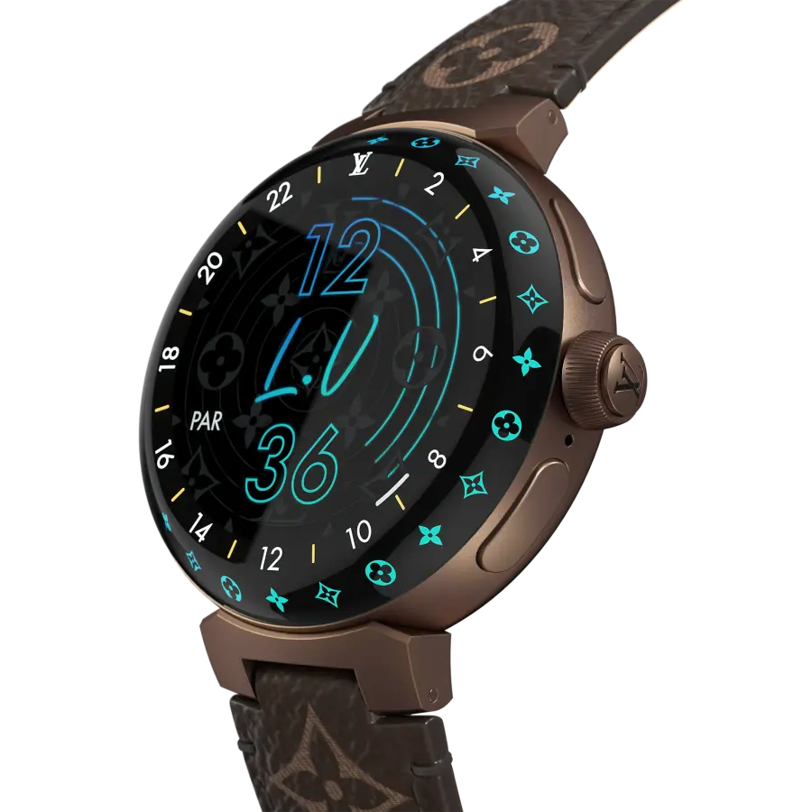 Смарт-годинник Louis Vuitton Tambour Horizon Light Up (QBB186)