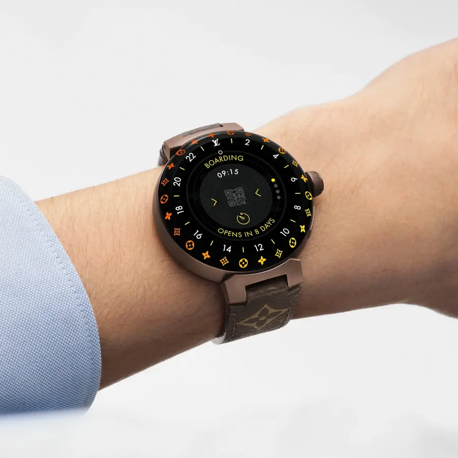 Смарт-годинник Louis Vuitton Tambour Horizon Light Up (QBB186)