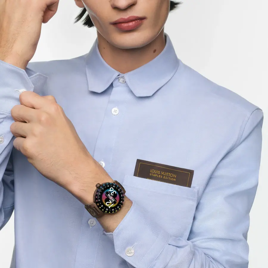 Смарт-годинник Louis Vuitton Tambour Horizon Light Up (QBB186)