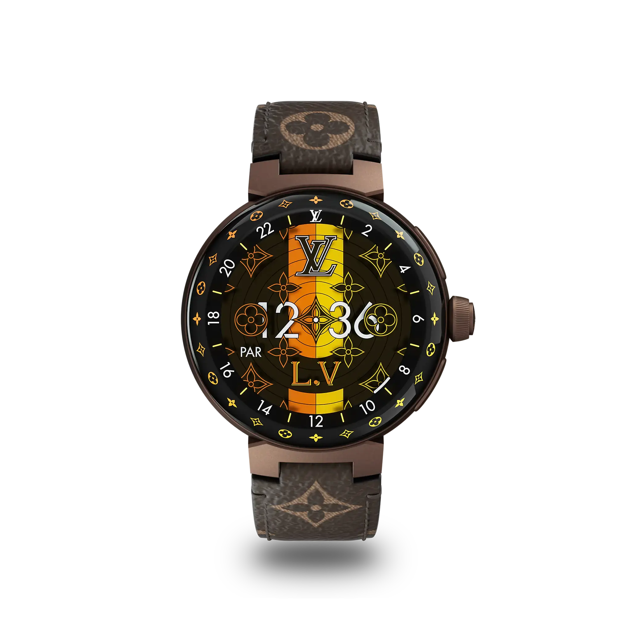Смарт-часы Louis Vuitton Tambour Horizon Light Up (QBB186)