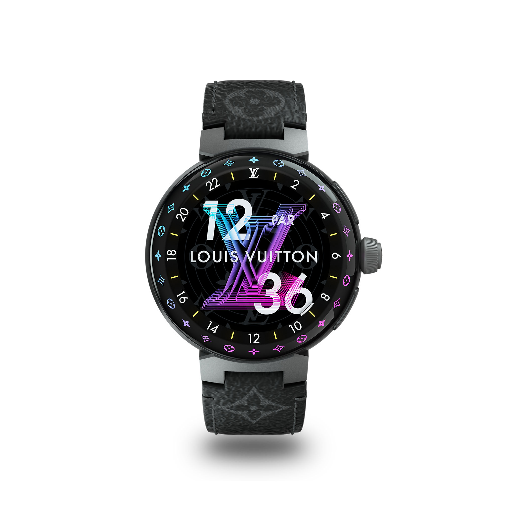 Смарт-часы Louis Vuitton Tambour Horizon Light Up (QBB187)