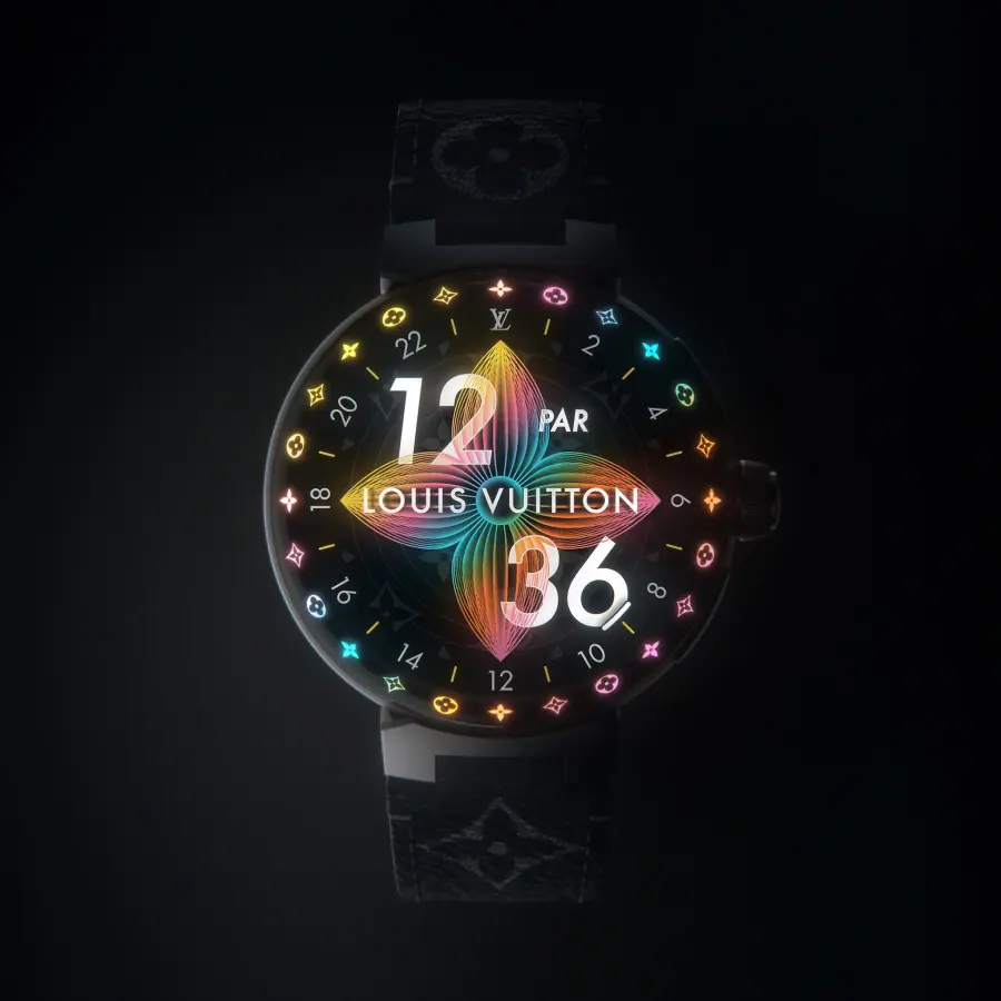 Смарт-годинник Louis Vuitton Tambour Horizon Light Up (QBB187)