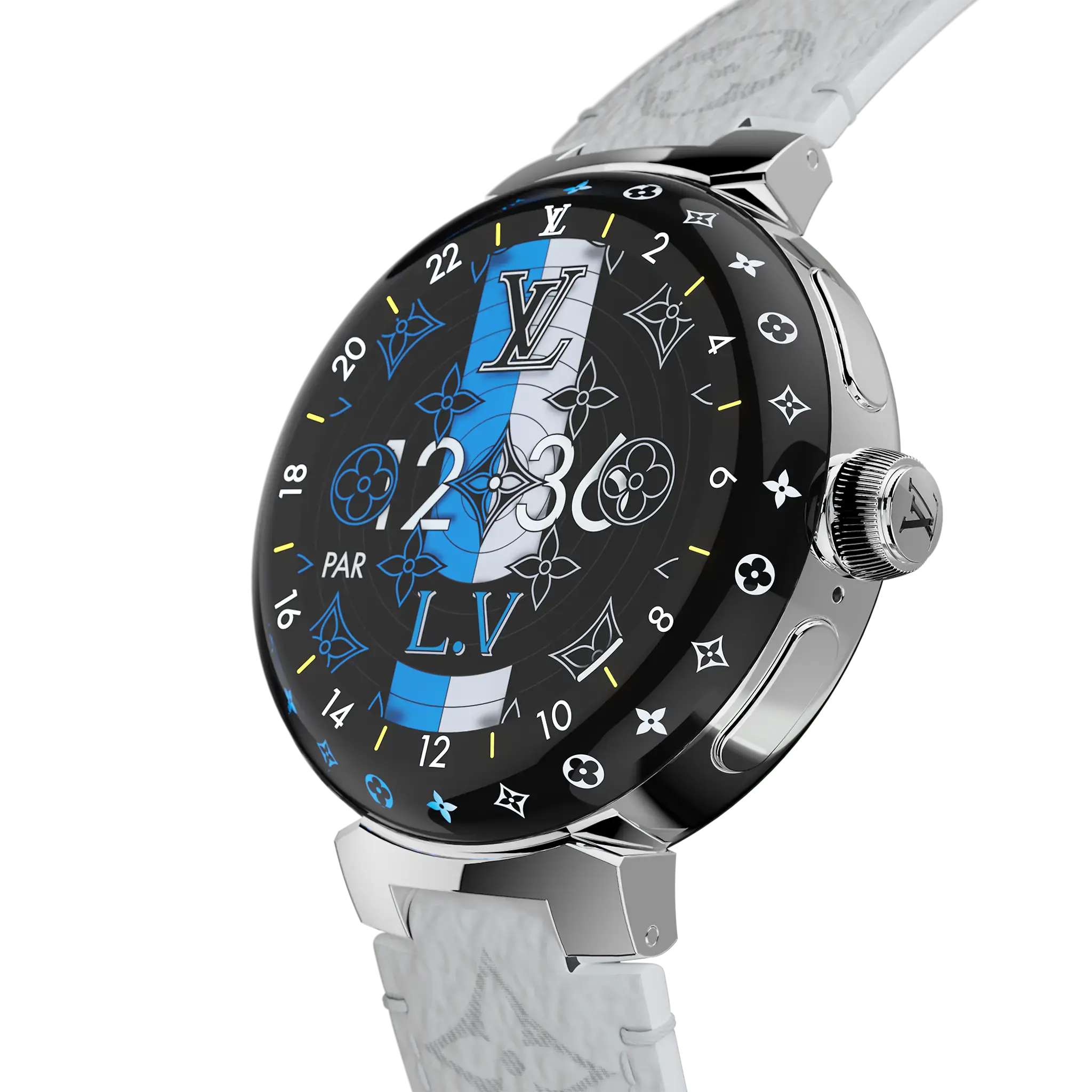 Смарт-годинник Louis Vuitton Tambour Horizon Light Up (QBB189)
