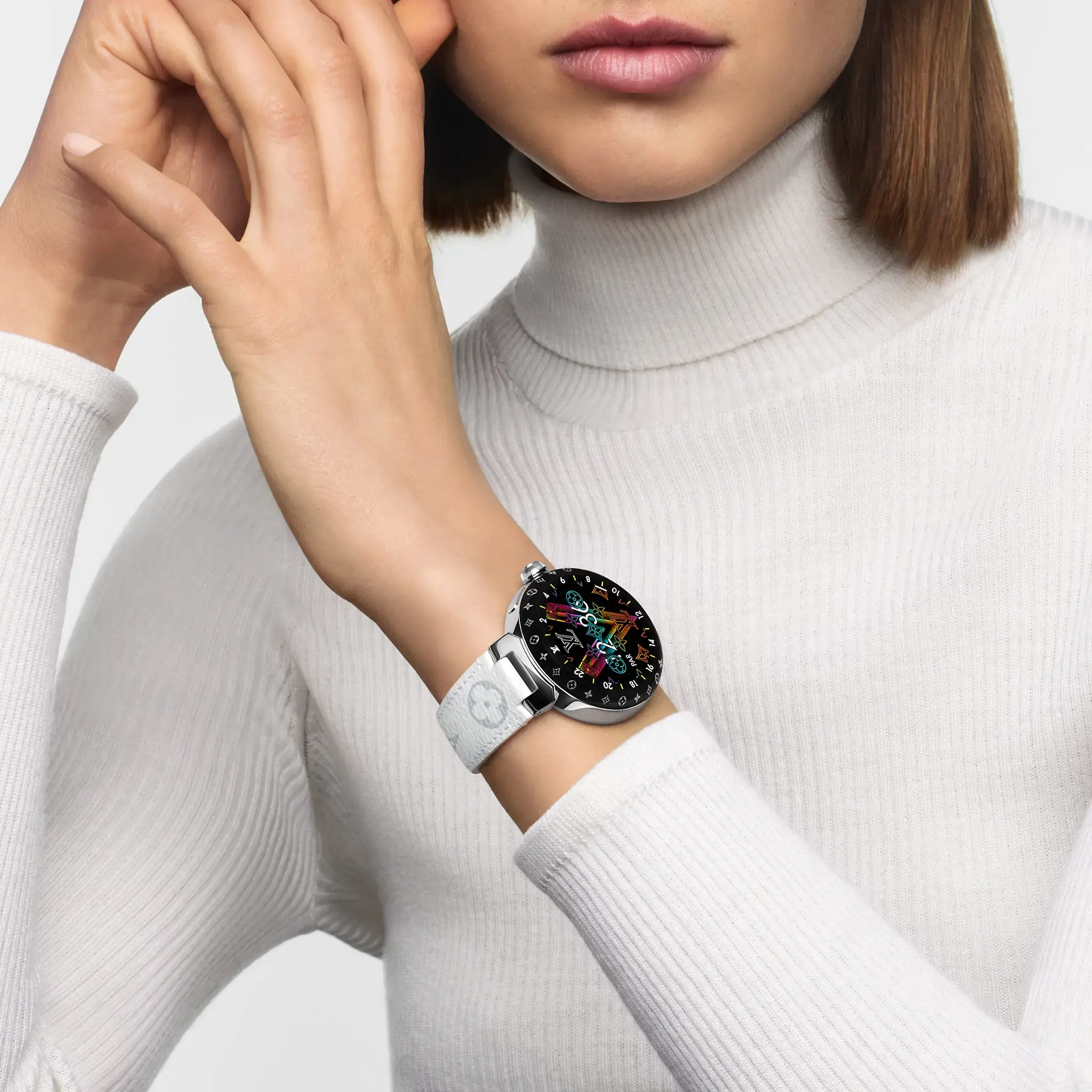 Смарт-годинник Louis Vuitton Tambour Horizon Light Up (QBB189)