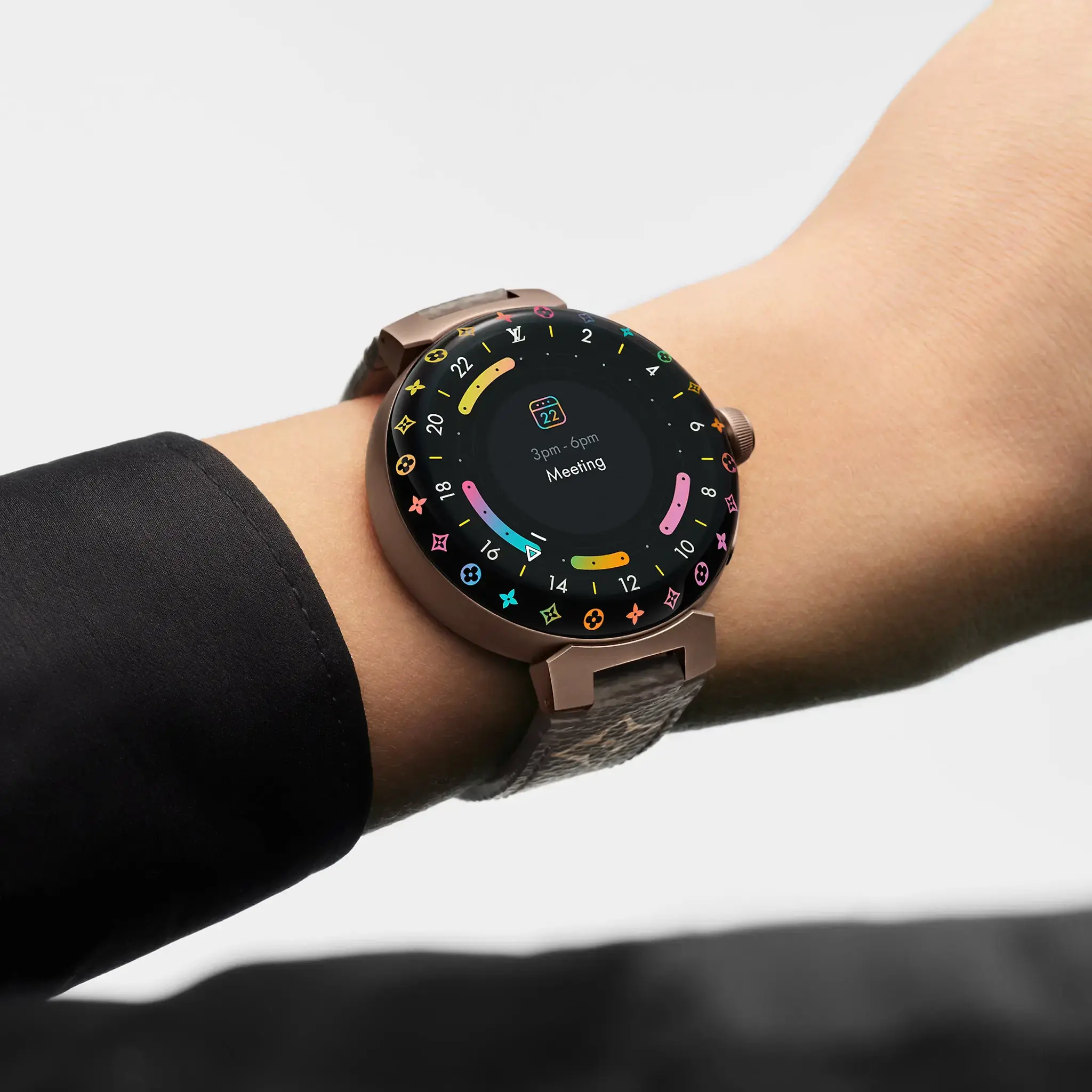 Смарт-годинник Louis Vuitton Tambour Horizon Light Up (QBB191)