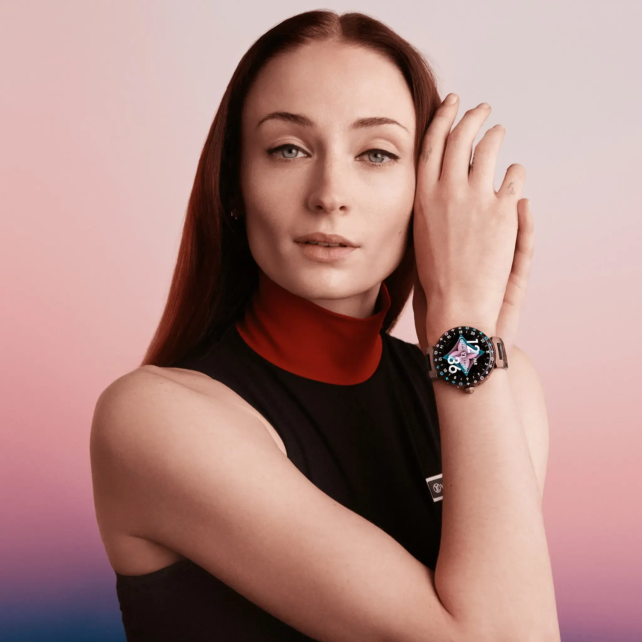 Смарт-годинник Louis Vuitton Tambour Horizon Light Up (QBB191)