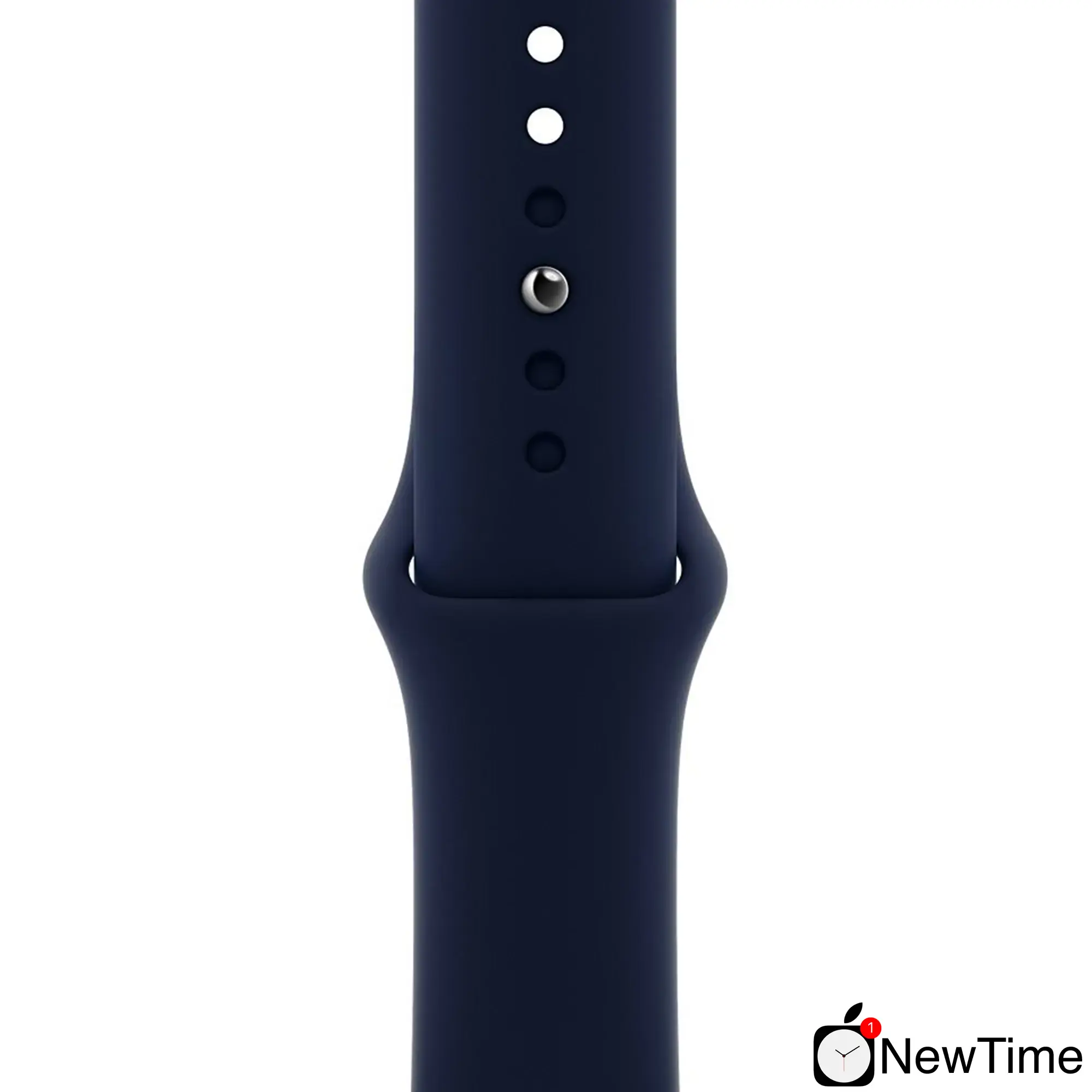 Apple Watch SE GPS 40mm Space Gray Aluminum Case (MYE02) with Deep Navy Sport Band (MYAU2)