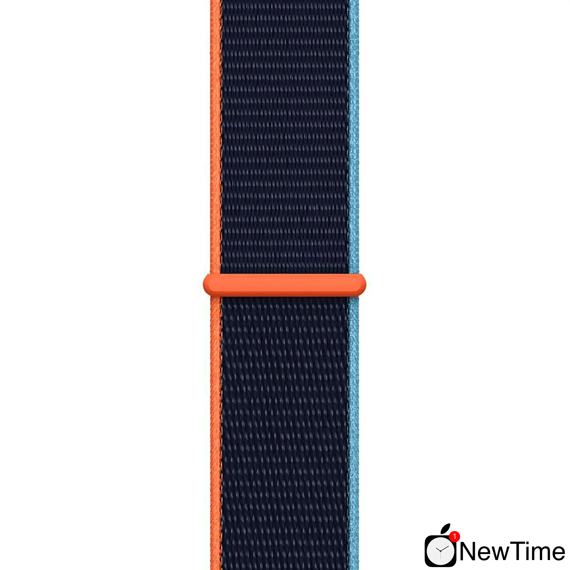 Apple Watch SE GPS 40mm Silver Aluminum Case with Deep Navy Sport Loop (MYDX2)